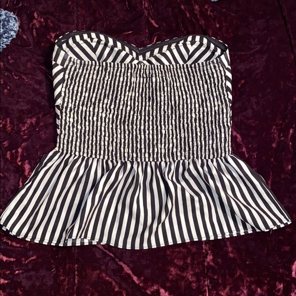 Medium striped crop top - Picture 2 of 2